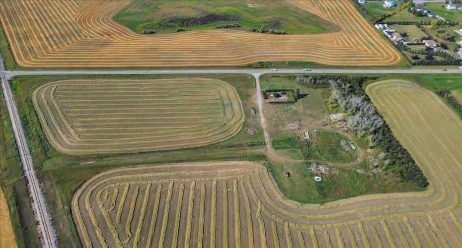 West View. Showing the old farm house site.