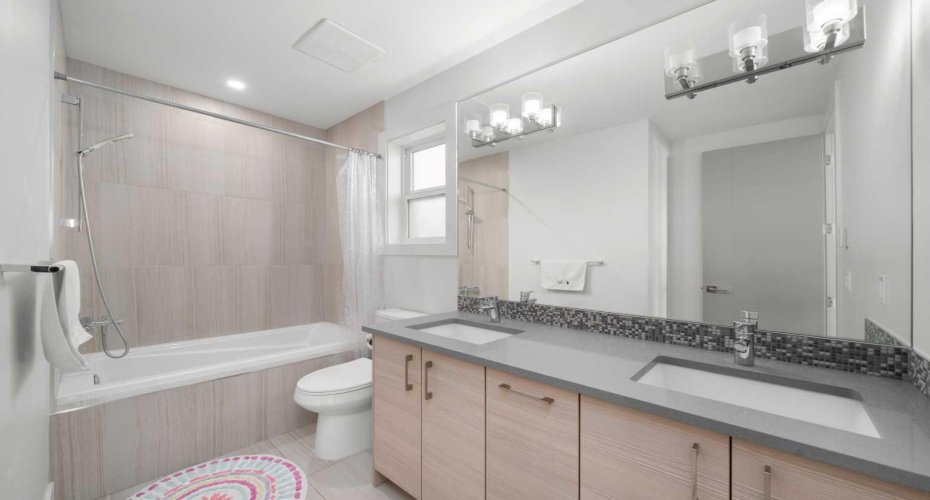 Full Bathroom- Dual Vanity & In-Floor Heat