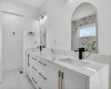 Ensuite w/ waterfall countertop