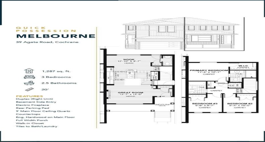 39 Agate Road, Cochrane, Alberta T4C 3B9, 3 Bedrooms Bedrooms, ,3 BathroomsBathrooms,Residential,For Sale,Agate,A2283062