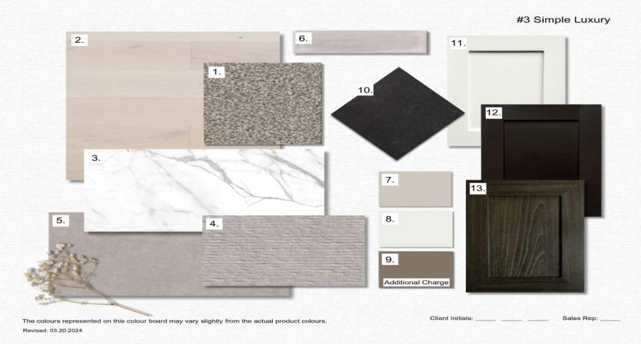 Interior Color Palette