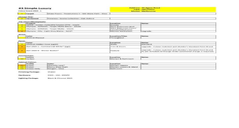 Interior Selections - use with Interior Palette