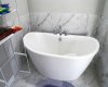 Master En-suite DEEP SOAKER Tub.