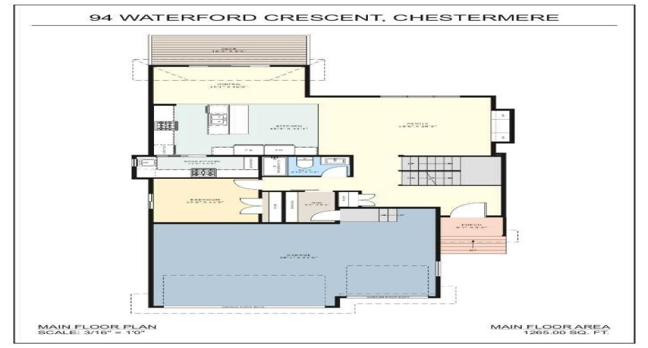 94 Waterford Crescent, Chestermere, Alberta T1X 3A2, 7 Bedrooms Bedrooms, ,5 BathroomsBathrooms,Residential,For Sale,Waterford,A2286717