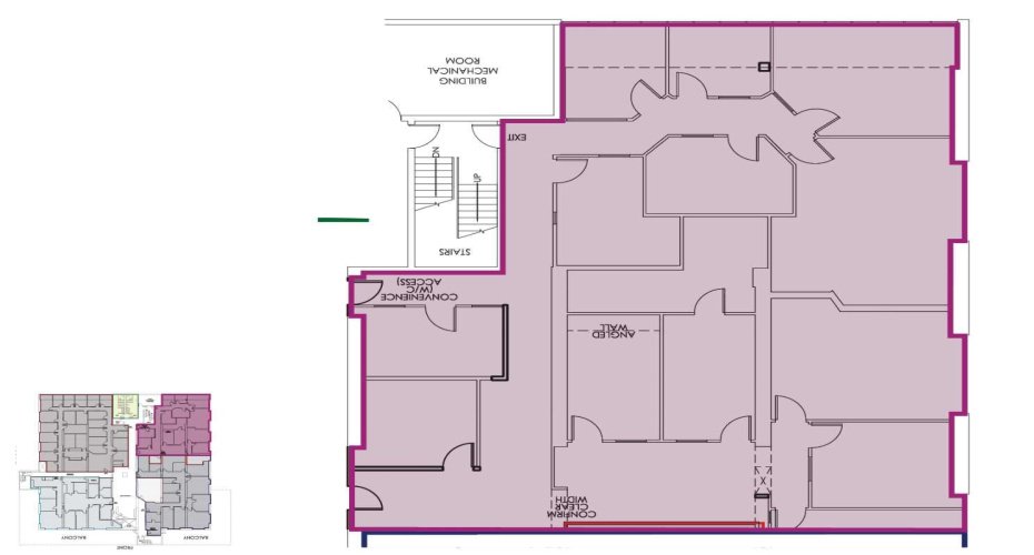 Suite 203 Floor Plan (Not exact, concept only)