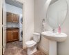 Main floor half bath