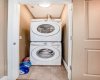 Convenient in-suite laundry for everyday ease and added privacy.