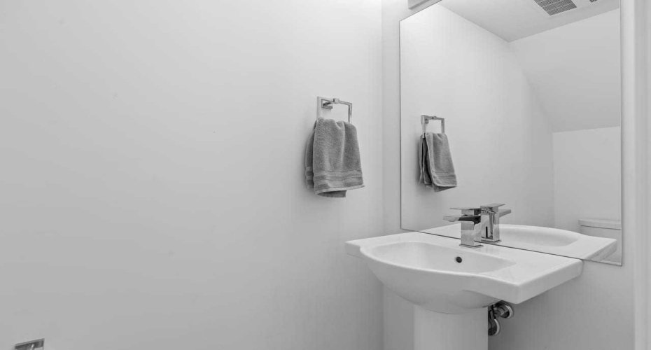 1/2 bath on main floor