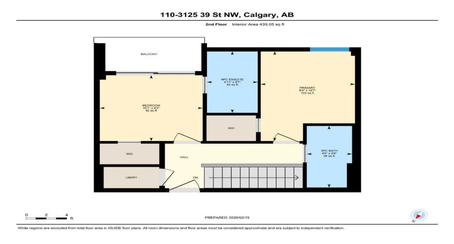 Upper Level Floor Plan