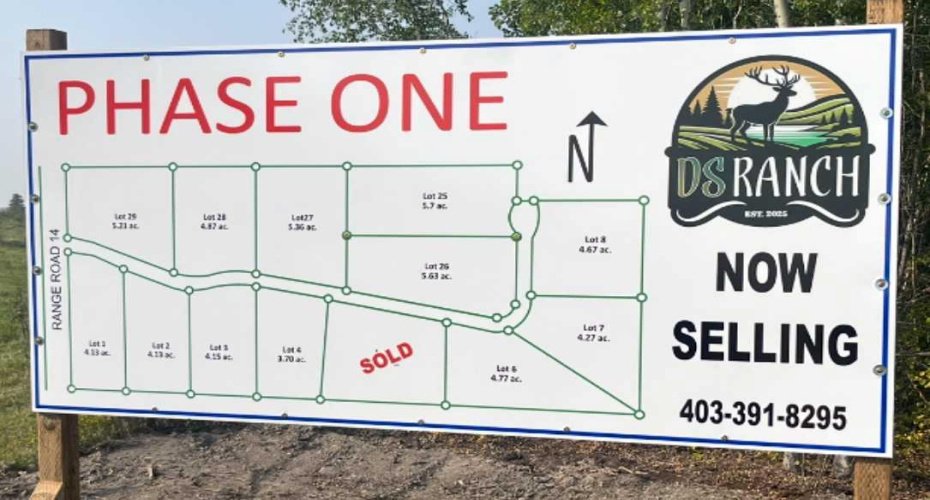 #1 - 423003 Range Road 14, Rural Ponoka County, Alberta T0C 2J0, ,Land,For Sale,Range Road 14,A2287859