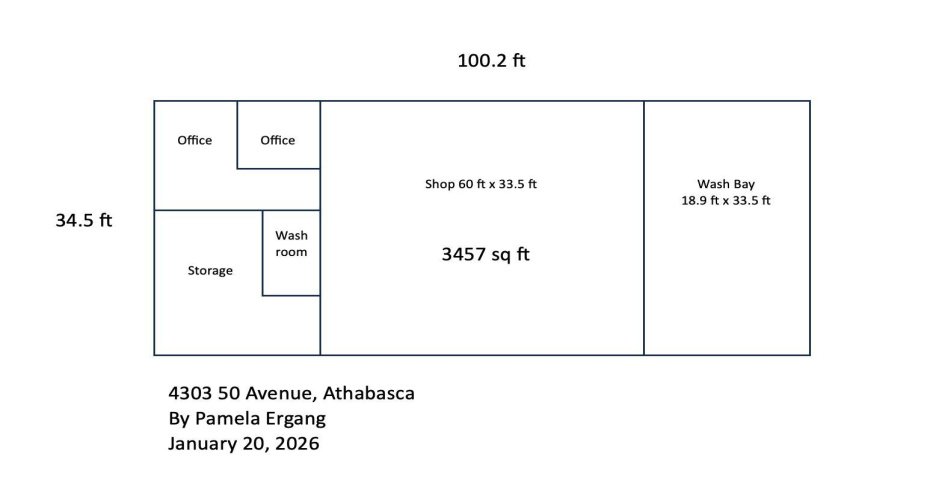 4303 50 Avenue, Athabasca, Alberta T9S 1M4, ,Commercial,For Sale,50,A2288355