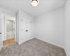 Bedroom with closet.
