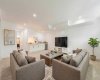 Basement recreation room (virtually staged for illustrative purposes)