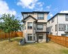 Rear exterior with yard