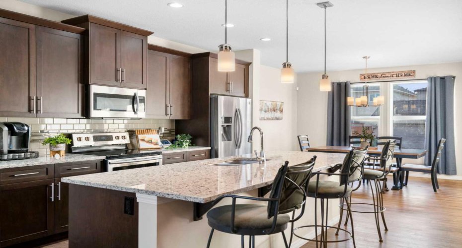 Kitchen and dining