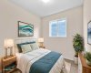 Bedroom #2 (virtually staged)