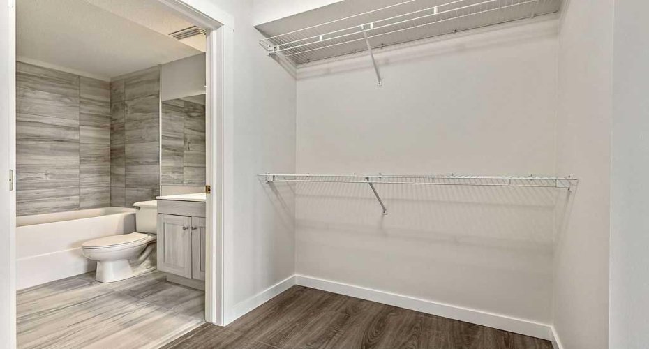Primary walk-through closet