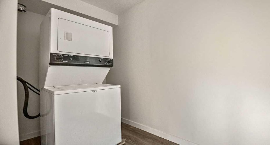 In-suite laundry room