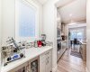 Easy access butler's pantry