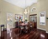 Dinning room into kitchen