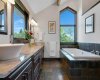 Part of the 6 piece ensuite