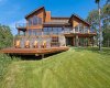 View of multi levels of decks and patio