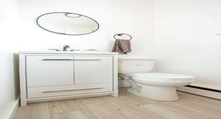Powder Room in Mudroom