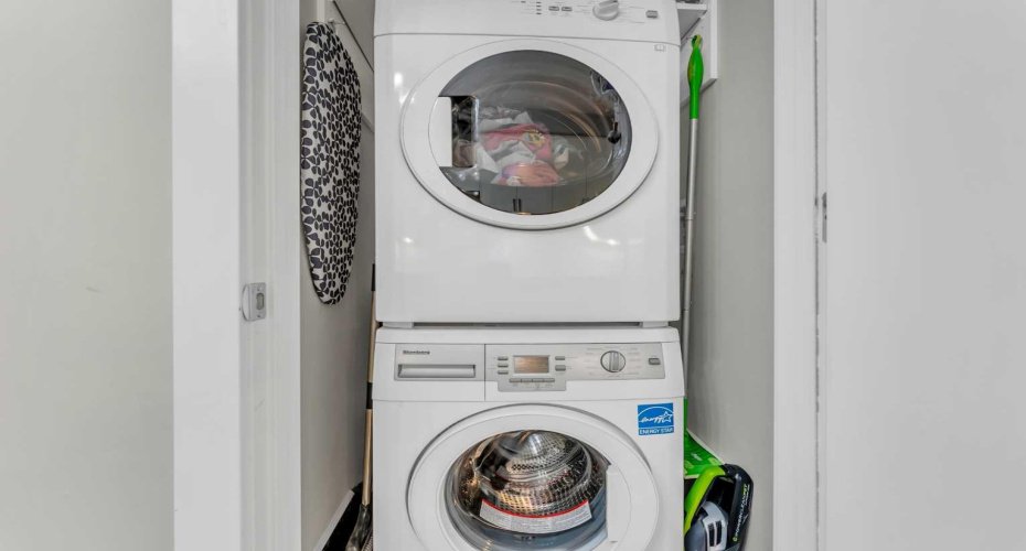 In-suite Washer and Dryer