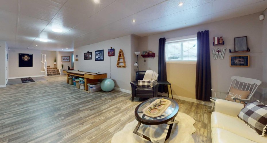 Recreation space - downstairs