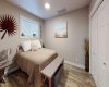 Basement bedroom