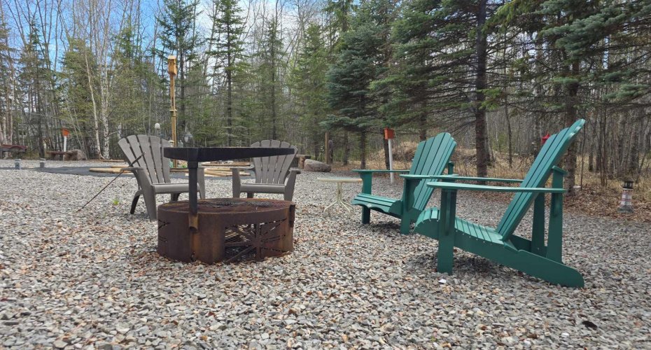 Fire pit area