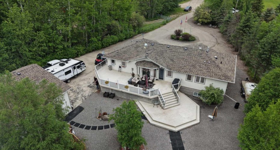 Back Yard Aerial photo