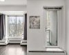 Master Bedroom with a west-facing balcony, walk-in closet & 5pc ensuite.