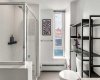 5pc ensuite features dual sinks, large soaker tub & glass surround shower.