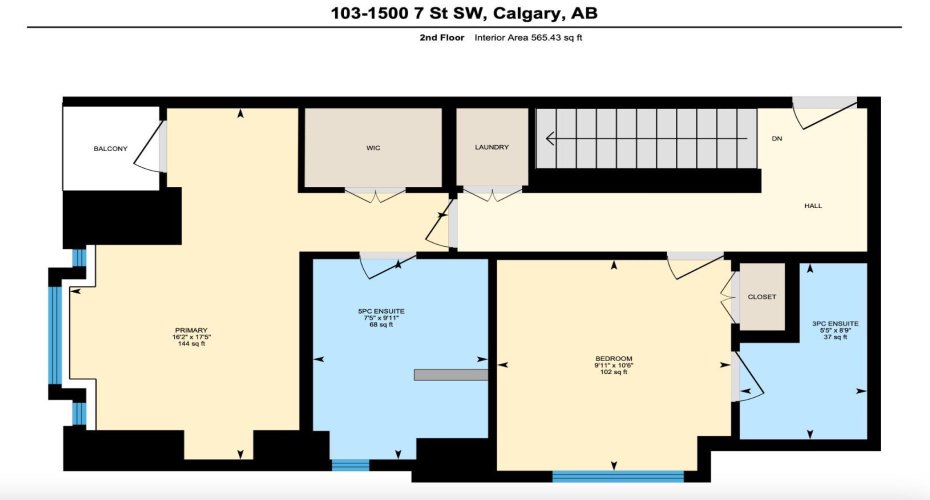 Upper Floor Floor Plan