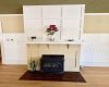 Central fireplace