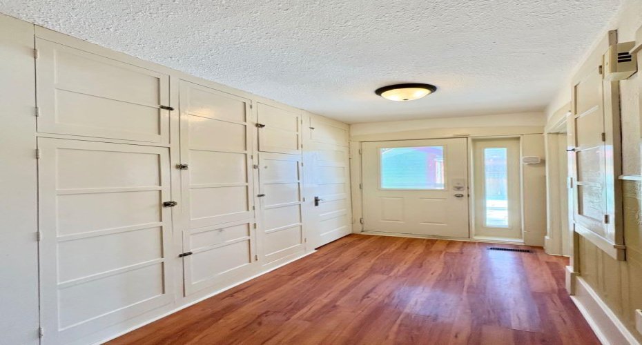 More built-ins in back entry