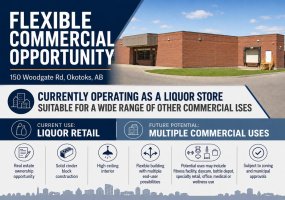 150 Woodgate Road, Okotoks, Alberta T1S 1L2, ,Commercial,For Sale,Woodgate,A2226593