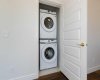 In-suite laundry adds to your everyday convenience