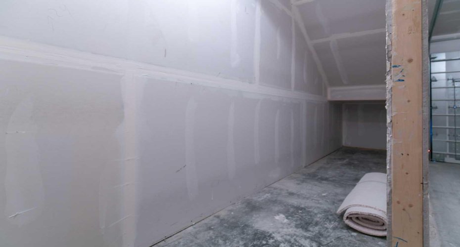 A generous storage area in the garage to keep everything organized