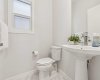 Half Bath on Main Floor