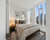 Primary bedroom (virutally staged)