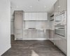 Sleek kitchen