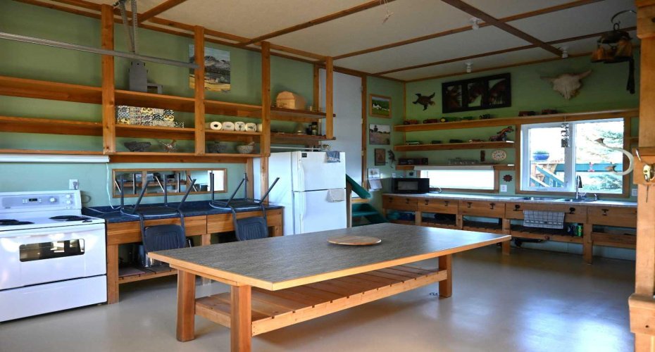 Used as summer kitchen