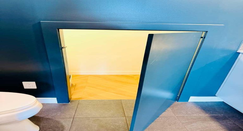 under the stairs additional in-suite storage