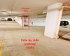 Parking stalls convenientlyoutside of elevator