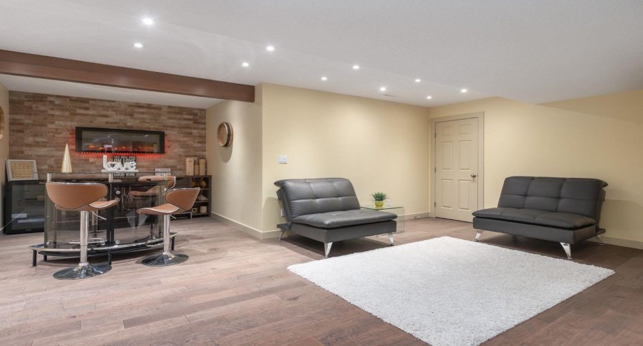 Basement is a great place to hang