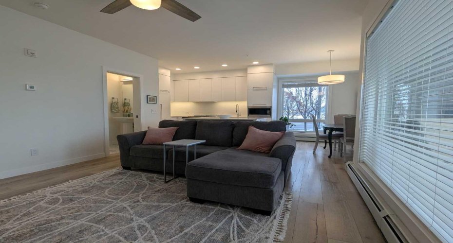 Living area from Patio Door