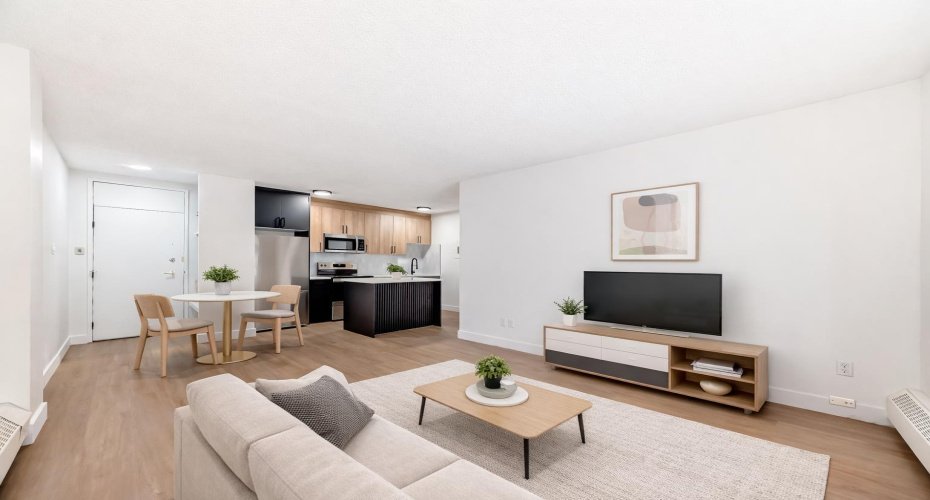 Living room (virtually staged)