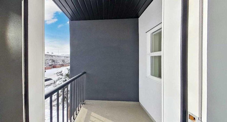 Balcony accessed from the Primary Bedrooom